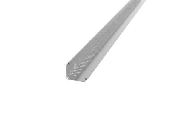 Monsun Kiesfangwinkel XL Alu 100/120mm Einbauhöhe 100mm / 120mm Länge 2500mm