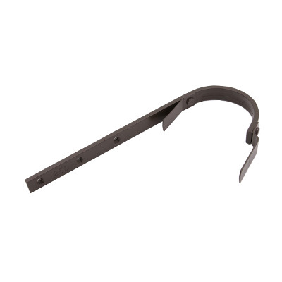 PREFA Rinnenhaken mittel 250/23x7x335mm braun