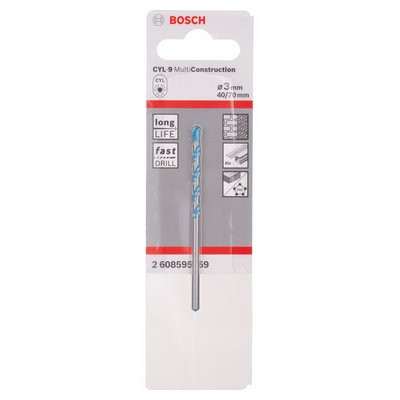 Bosch Mehrzweckbohrer Multi Construct CYL-9 3x40x70mm