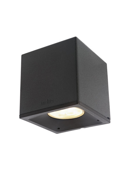 in-lite Wandleuchte LED BIG CUBID dark 12V 1W