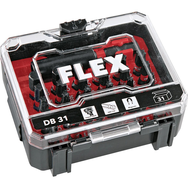 Flex Bit-Set Schlagfest DB 31 / 31-tlg.