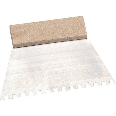 Triuso Klebespachtel gezahnt 180mm 6x6 6mm Rechteckverzahnung