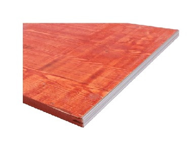 Płyta szalunkowa 3-S czerwona FI/TA 500x1500x21mm Zabezpieczenie krawędzi profilu E