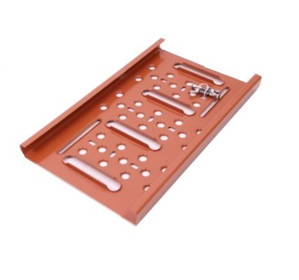 Braas Sicherheitstritt Pro Stahl vz 42x25cm rot beschichtet