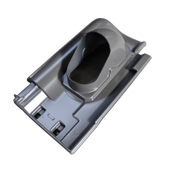 Klöber Venduct® Grundplatte DN100 KE0360 f. Erlus E58SL anthrazit engob.