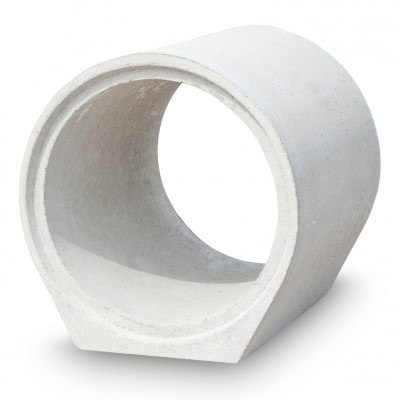 Betonrohr kreisförmig KF-F mit Fuß Falz und Nut DN 300 BL 1000mm