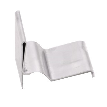 Alu Eishalter "ICE STOP" z. clipsen f. 1" Rohre 5cm breit m. Haltebügel