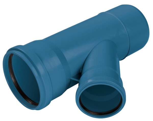 Odgałęzienie Wavin Acaro PP Blue RW 45° 200/200 mm