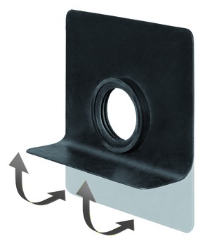 SitaMore Dampfsperrplatte DN100 flex für Rundrohr - 180090