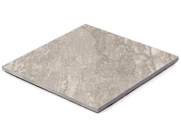 GZO Quarzo Grigio 40/80/2 cm hellgrau