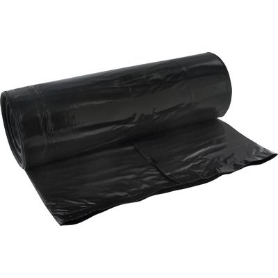 Triuso garbage bag black 240l 600x400x1250mm 60my - 10 pieces/roll