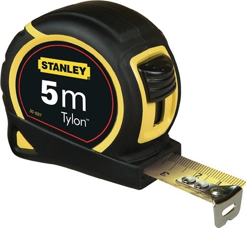 SBD Bandmaß Tylon 5m STANLEY 19mm II Ku.Gürtelclip