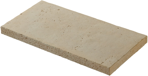 Travino Grande plate 80x40x5cm sandstone. structured