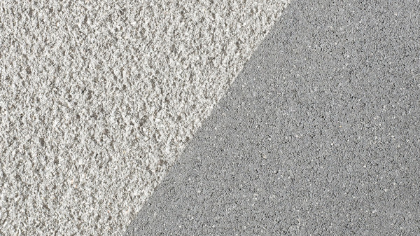 Pflaster Adina Läuferverband 8cm grau betonglatt. feingestrahlt