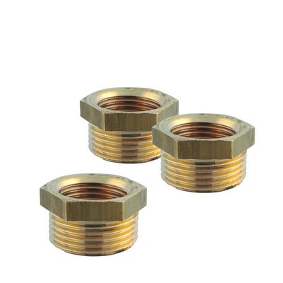 Grüner MS Reduzierstück 3/4 AGx1/2 IG