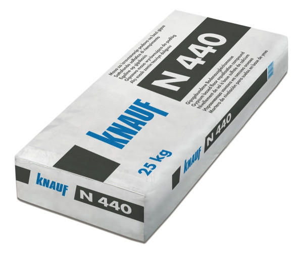 Knauf N 440 Bodenausgleichsmasse 25 kg 10-40mm gipsgebundene