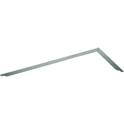 Triuso carpenter's square 700mm stainless steel without marking holes