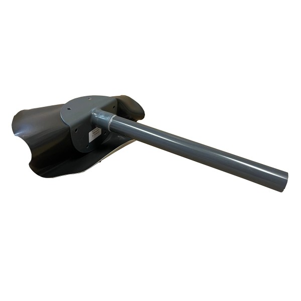 Fleck Flachdach-Winkelablauf DN 50 inkl. Bauder Folie Nr. 9 - 4511005009