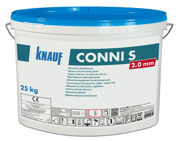 Knauf Conni S 2mm weiss 25kg Siliconharz-Strukturputz
