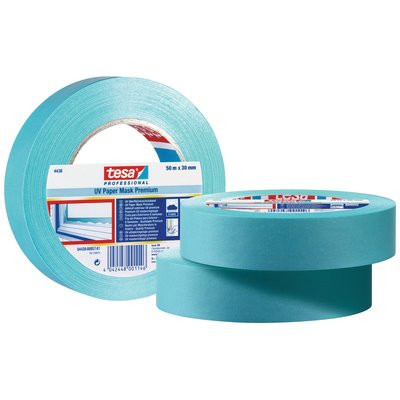 tesakrepp® UV surface protection tape 50mx30mm 11 Blue - 4438