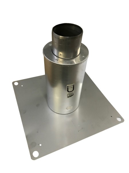 WOLFIN Grundelement DN125 Edelstahl