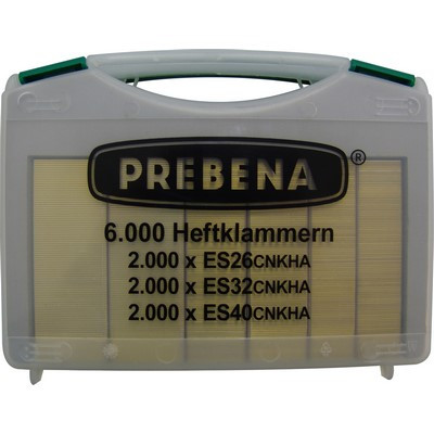 Prebena Befestigungsmittelset ES-BOX im Koffer je 2.000 x ES 26,32,40 CNKHA