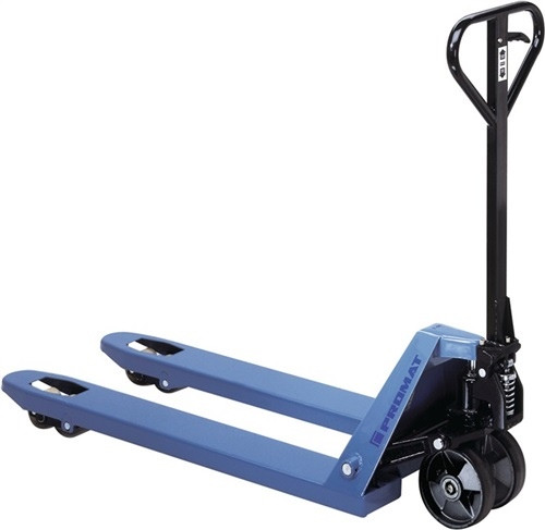 Gabelhubwagen Gabel-L.1150mm STA PUR/PA Trgf.2500kg taubenblau