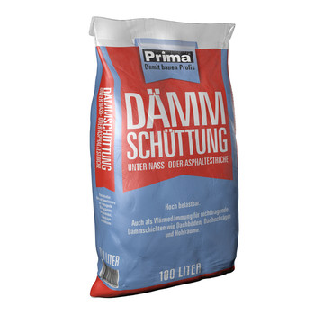 Prima Dämmschüttung 100 l Perlite A1 Körnung 0-6 mm, Schüttdichte 90 kg/³