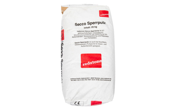 redstone Secco Sperrputz 25 kg Sack