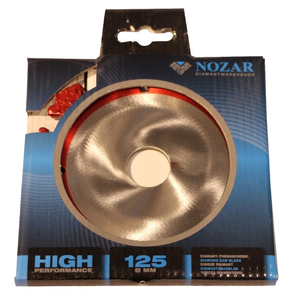 Nozar RIP CUT Hm-TS 125x22.23mm 12 Seg. 20x6x10mm