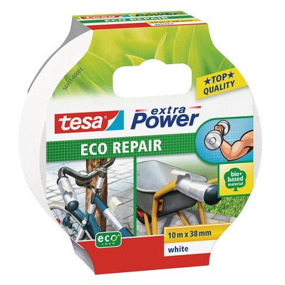 tesa extra Power® ECO REPAIR Gewebeband 10mx38mm 08 Weiss - 56431