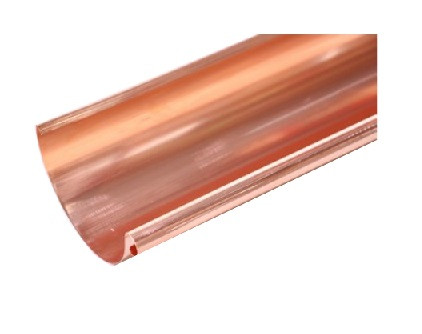 Rynna miedziana 33 0,7mm duża długość listwy 5,00m