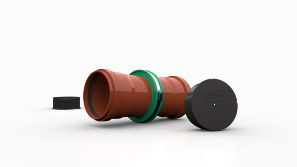 Mastertec KG-Rohrdurchführung RD 110/200 DM mit Wassersperre WS 200mm