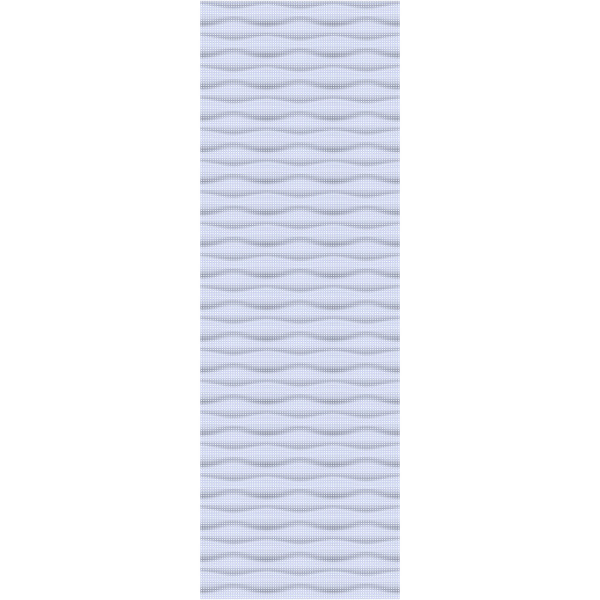 Brügmann FLOW Gitter 60x180 cm Silber