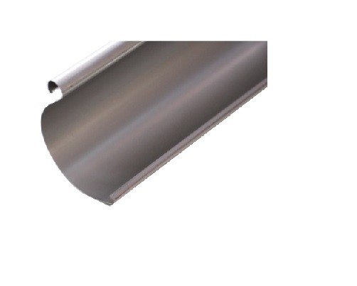 Zink Rinne 25 0.65mm große Wulst Länge 5.00m