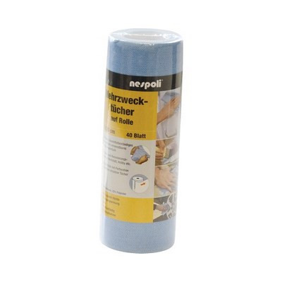 Nespoli Mehrzwetuch-Rolle Papiergewebe 40 Tücher perforiert