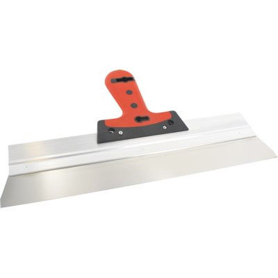 Triuso Fassadenspachtel Edelstahl 475mm m. Alu-Schiene