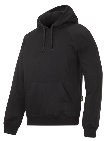 Snickers Logo Hoodie klassisch schwarz Gr. XXL