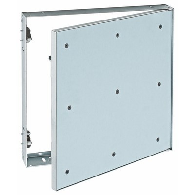 Wsuwane drzwi rewizyjne Upmann 300x300 z wkładem z płyty gipsowo-kartonowej 12,5 mm głębokość 42,5