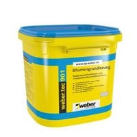 SGW weber.tec 901 bitumen primer black 10l plastic container