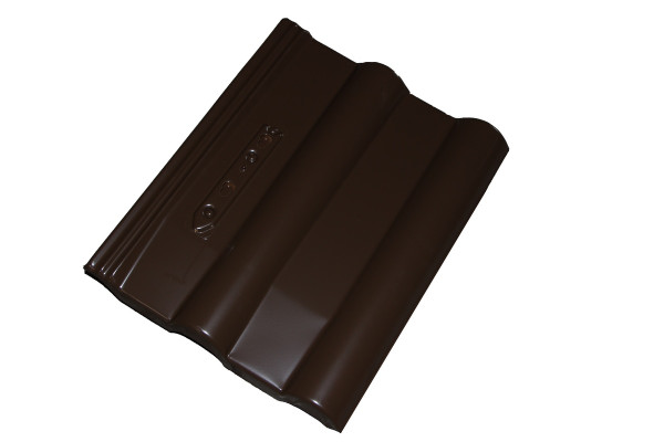 LEH PB Metalldachplatte Frankfurter Pfanne "Click17" dunkelbraun