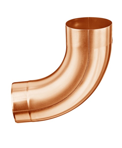 Grömo CU drain pipe bend with inlet DN100 85°