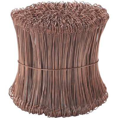 Triuso Ösendrähte 1.0x120mm einfach m. 2 Ösen Bund 1000 Stück