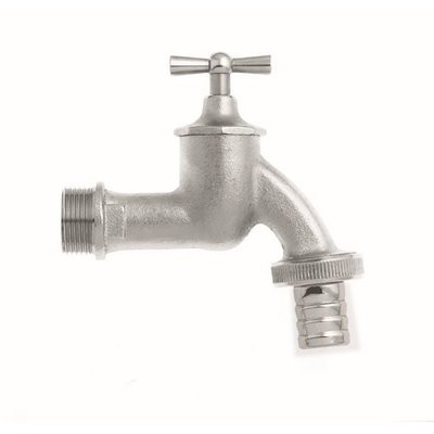 Auslaufventil Ms matt verchromt 19mm 123MCSB