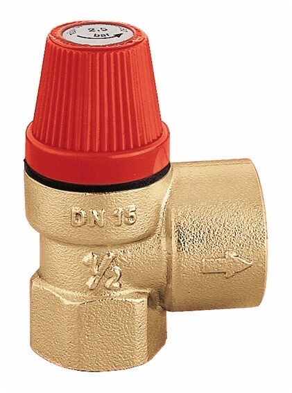 Caleffi Membran-Sicherheitsventil 3bar 1/2x3/4 532043