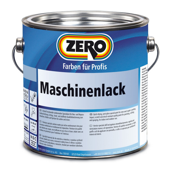Zero Maschinenlack weiß 2.5l - 780209010