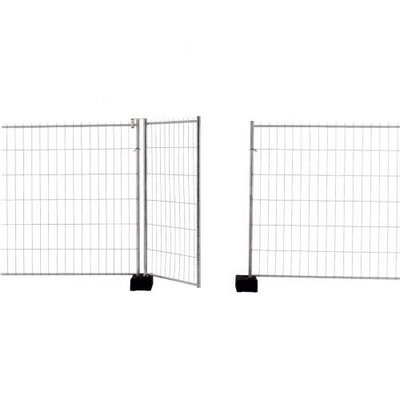 Schake Bauzaun Türelement 2x1.20m sendzimierverzinkt