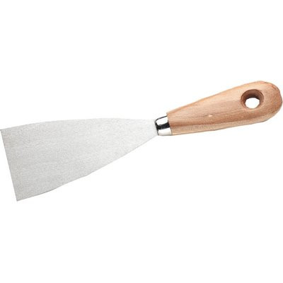 Triuso Malerspachtel Bandstahl 30mm m. hellem Holzheft