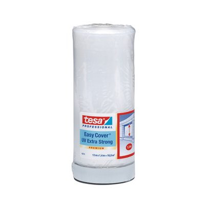 tesa Easy Cover® Folia UV, wyjątkowo mocna, 12 m x 1400 mm 00, przepuszczająca światło - 4373