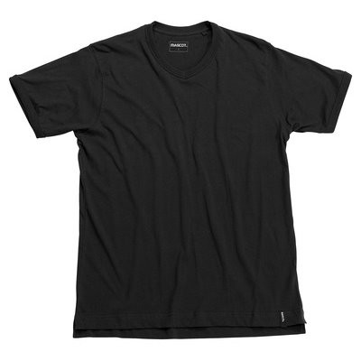 MASCOT® Algoso T-shirt small V-neck black size M